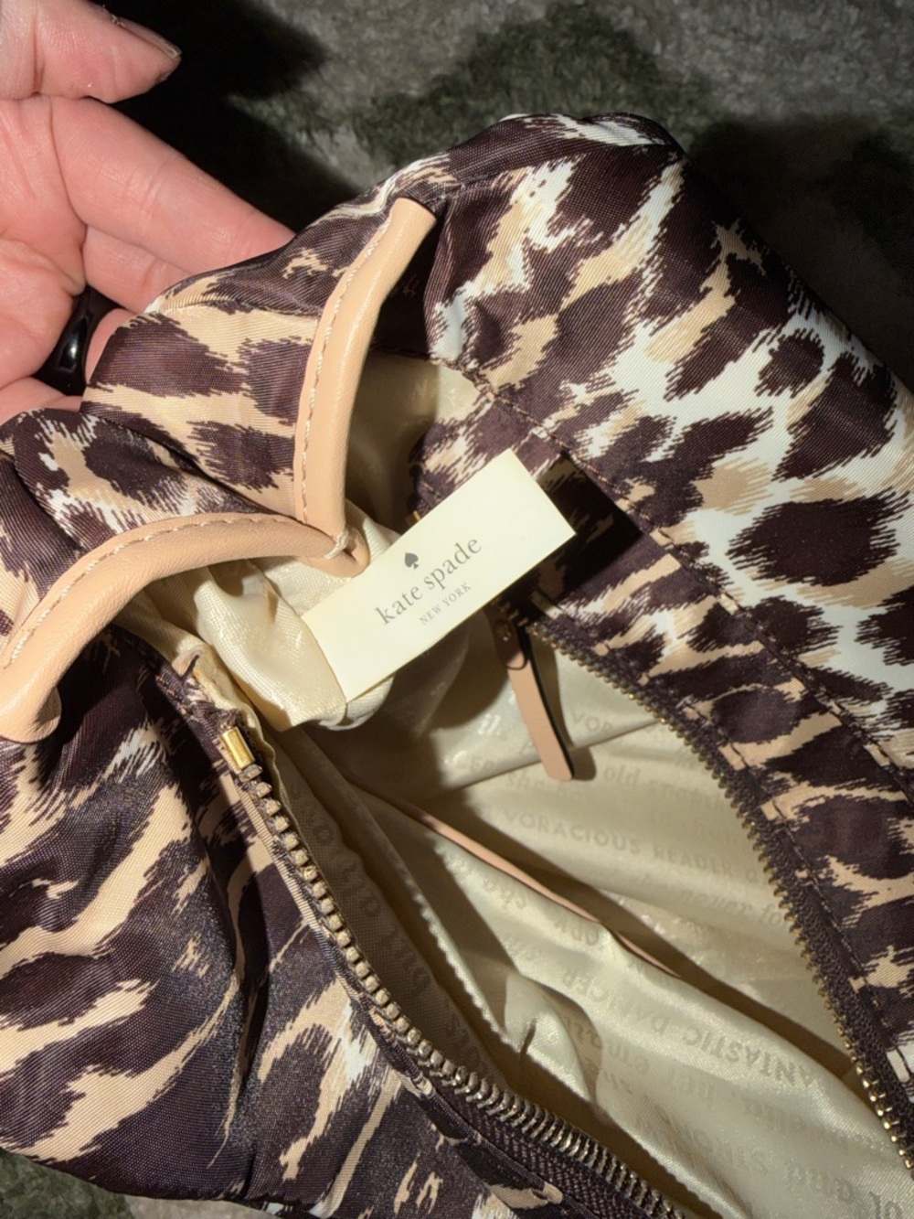 Kate Spade ♠️ Leopard Bag - Picture 13 of 13
